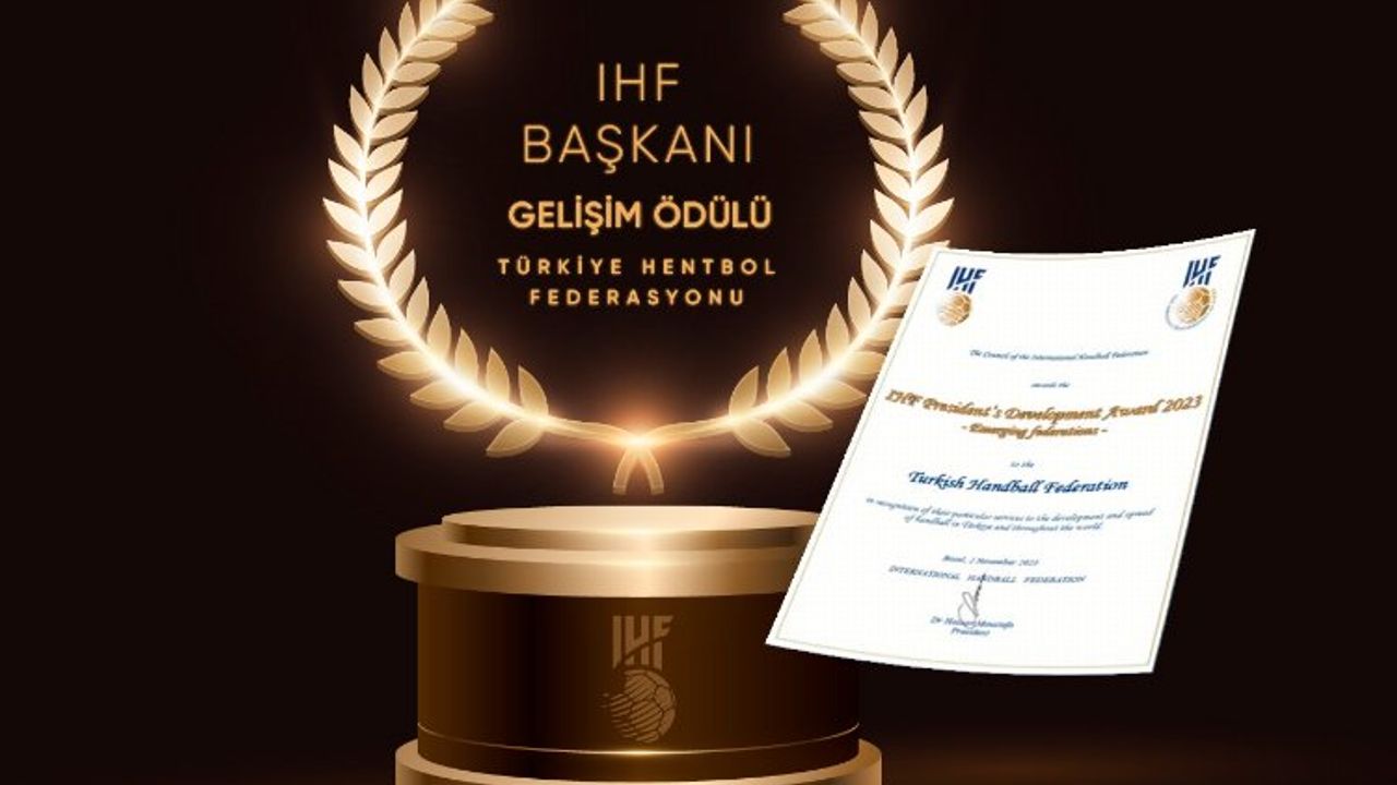 THF'ye IHF’den 'Gelişim' ödülü