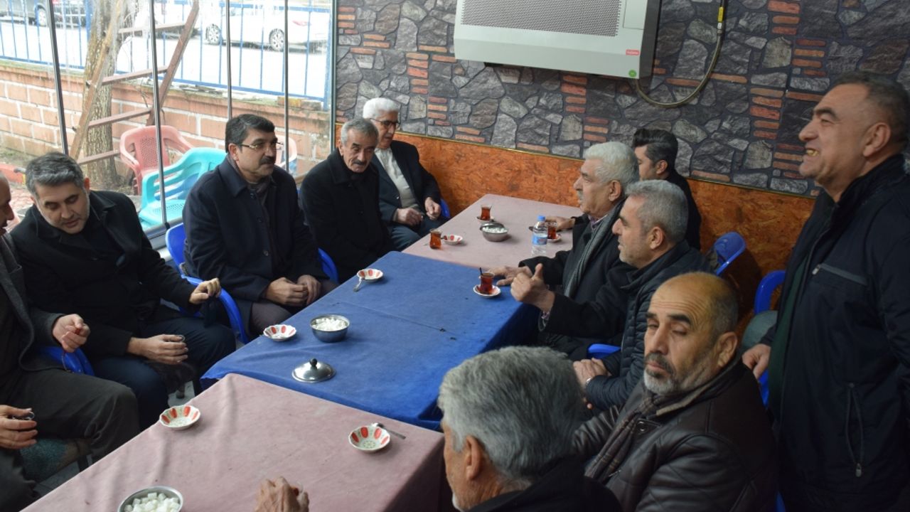 AK Parti Milletvekili Nasıroğlu, hasta yakınlarını ziyaret etti