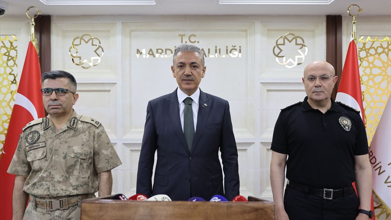 Mardin'de 'Asayiş ve Güvenlik Değerlendirme Toplantısı' düzenlendi