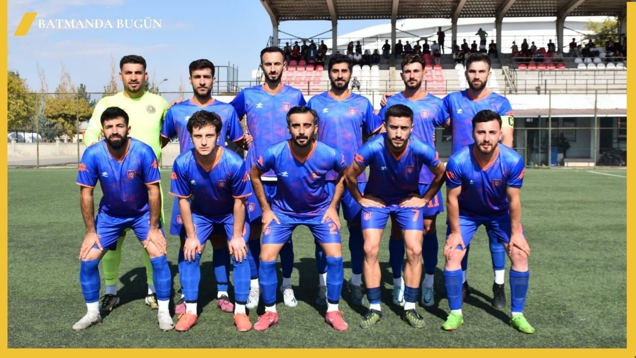 1955 Batman Belediye Spor Amatör Lige Golle Başladı