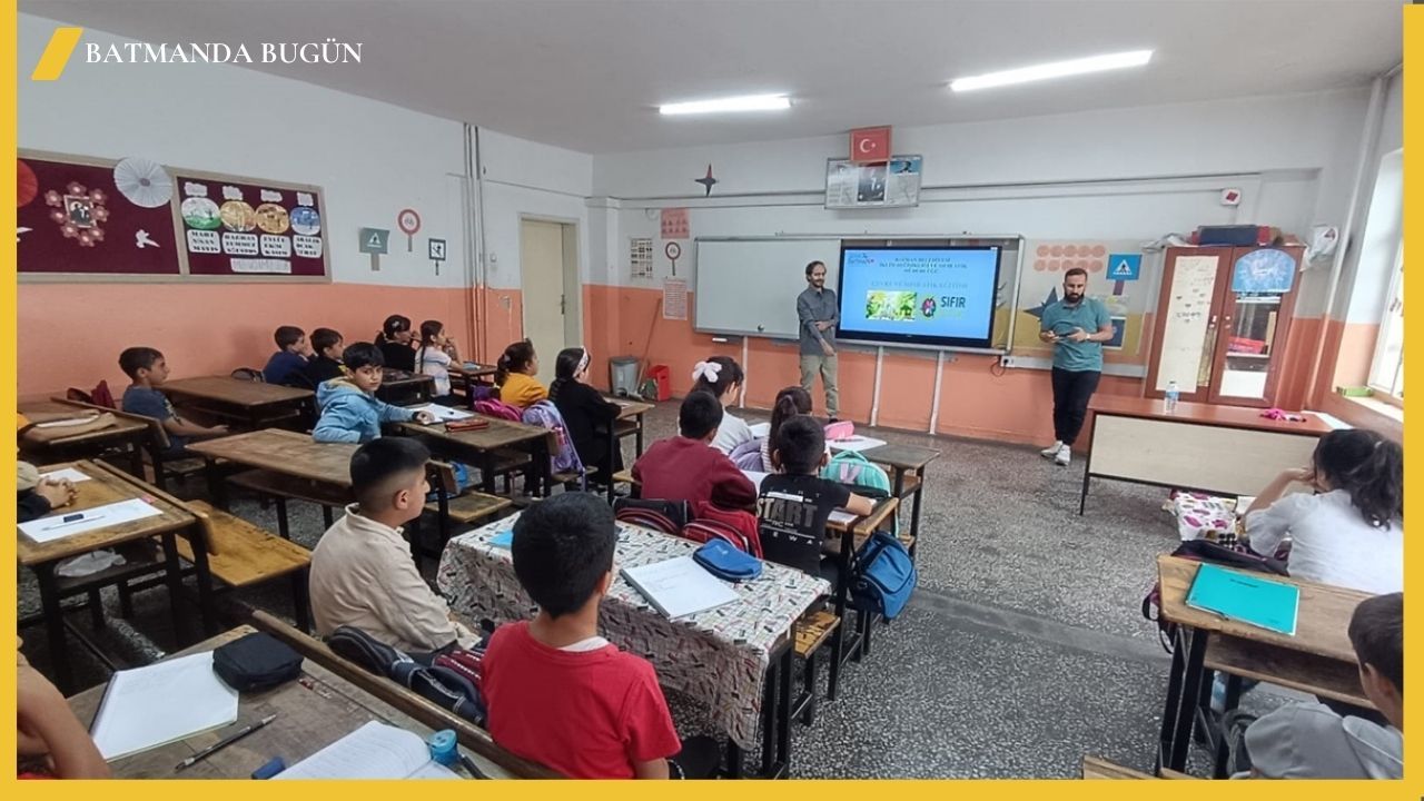Batman'da Geleceğin Çevrecileri Yetişiyor