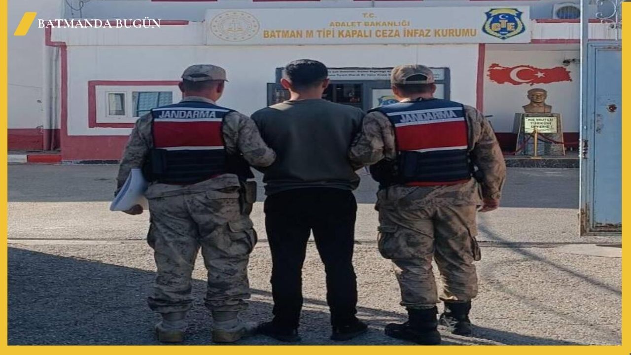 15 Yıl Hapis Cezalı 'Siber Fırari' Batman'da Yakalandı