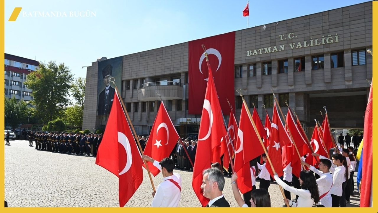 Batman’da Cumhuriyetin 102. Yılı Coşkusu Başladı