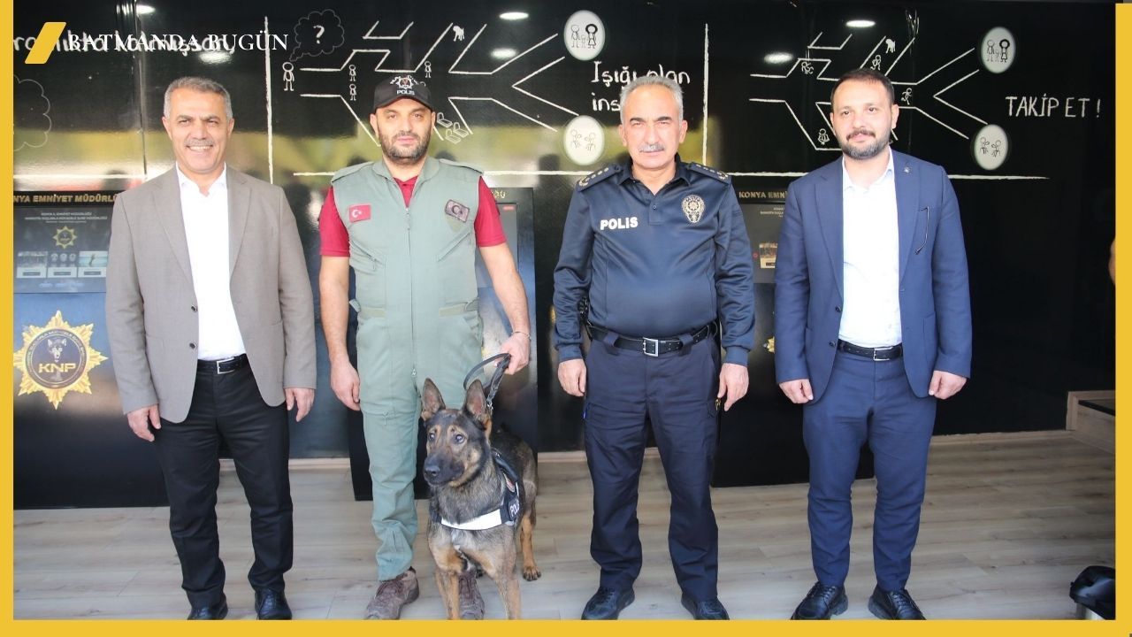 AK Parti Batman İl Başkanı Hüseyin Şansi Mobil Narkotik Aracını Ziyaret Etti