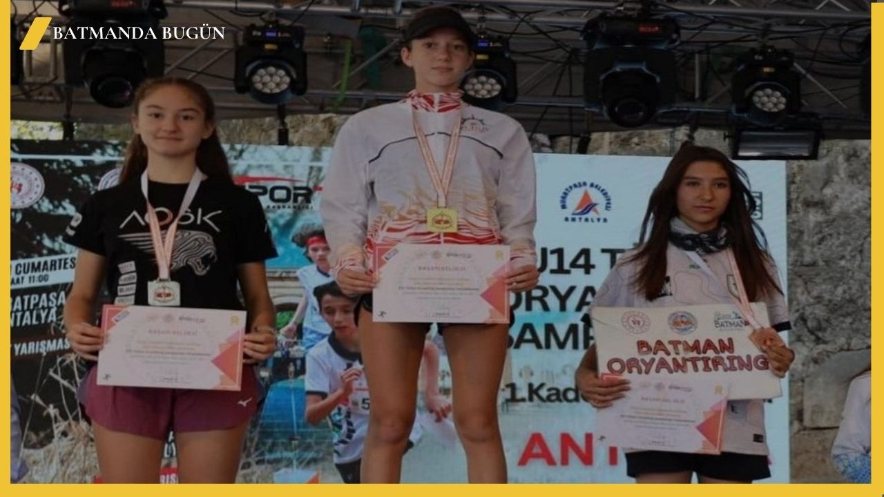 Batmanlı Sporcular Antalya'da Çifte Madalya Kazandı