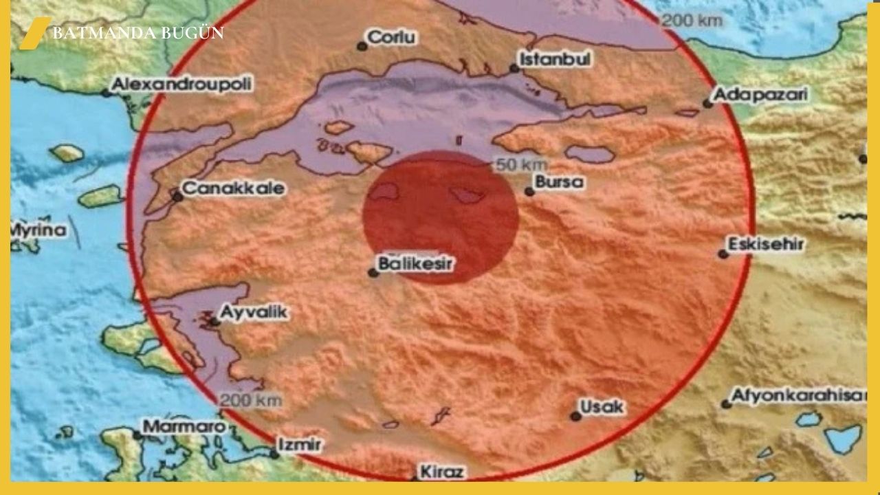 Balıkesir ve Çevresi Durmaksızın Sallanıyor