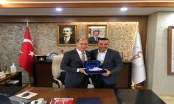 Aydın'dan Genel Sekreter Özer'e Veda Ziyareti