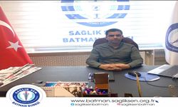 Sağlık Sen Batman Şubesi: 'Sahada Çalışan Sağlıkçıların İhtiyacı Karşılanmalıdır'