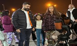 Küçük Misafirler Batman'da Gökyüzünü Gözlemledi