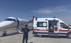 Şanlıurfa'da tedavi gören 3 bebek, ambulans uçakla İstanbul'a sevk edildi