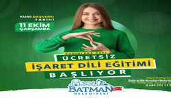 Batman Belediyesinden Kadınlara Özel İşaret Dili Kursu