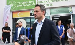 Gençlik ve Spor Bakan Yardımcısı Enes Eminoğlu, Şırnak'ta ziyaretlerde bulundu