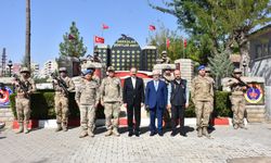 Siirt Valisi Kızılkaya’dan İl Jandarma Komutanlığına ziyaret