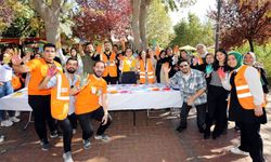 Gaziantep'te öğrencilerden lösemili çocuklar için farkındalık etkinlikleri