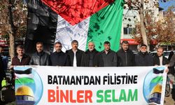 Batman'da Esnaflardan İsrail'in Gazze'ye Saldırılarına Tepki