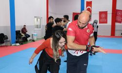 Sağlık çalışanı kadınlar şiddete karşı savunma sanatlarını öğreniyor
