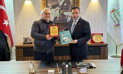 İslahiye Ticaret Odası Başkanı Türkmen, plaket takdim etti