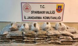 Diyarbakır'da bir araçta 67 kilogram esrar ele geçirildi