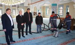 Kilis'teki camiler ramazan ayına hazırlanıyor