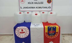 Kilis'te 180 litre etil alkol ele geçirildi