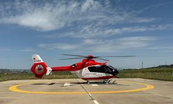 Diyarbakır'da ambulans helikopter süt kazanına düşerek yaralanan çocuk için havalandı