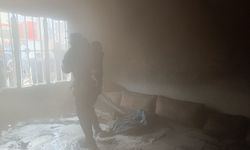 Mardin'de bir evde çıkan yangında 3 kişi dumandan etkilendi