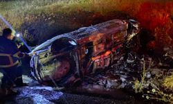 Şanlıurfa'da devrilen otomobilin sürücüsü yaralandı