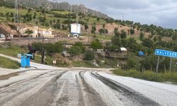 Şırnak'ta sağanak ve dolu etkili oldu