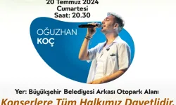 26. Kayısı Festivali'nde Oğuzhan Koç sahne alacak