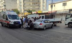 Cizre'de otomobille çarpışan motosikletin sürücüsü yaralandı