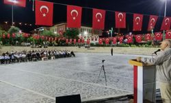 Yeşilli’de 15 Temmuz etkinliği düzenlendi 