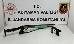 Adıyaman'da silah operasyonunda bir şüpheli yakalandı