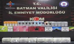 Batman'da Büyük Miktarda Kaçak Mal Ele Geçirildi