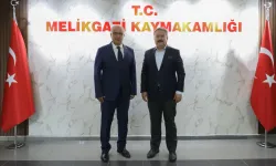 Kayseri Melikgazi yeni Kaymakamı'na Palancıoğlu'ndan ziyaret