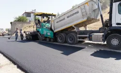 Kayseri Melikgazi'nin asfalt çalışması sürüyor