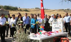 DEM Parti Eş Genel Başkanı Hatimoğulları'ndan Narin'in kabrine ve Diyarbakır Barosu'na ziyaret