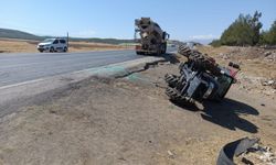 Gaziantep'te beton mikseriyle traktörün çarpıştığı kazada 3 kişi yaralandı