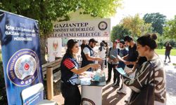 Gaziantep'te üniversite öğrencileri polis ekiplerince bilgilendirildi