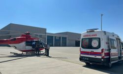 Şanlıurfa'da ambulans helikopter 3 günlük bebek için havalandı