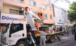 Gülistan Caddesi'nde Aydınlatma Çalışmaları Başladı