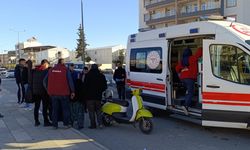 Adıyaman'da otomobille çarpışan motosiklet sürücüsü yaralandı