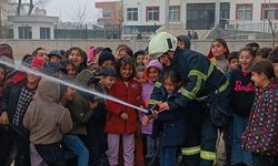 Batman'da Yangın Eğitimiyle Çocuklar Bilinçlendirildi