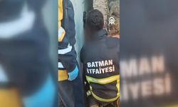 Batman'da Saklanan Çocuk İtfaiye Ekipleri Tarafından Kurtarıldı