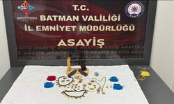 Batman'da Hırsızlık Olayında Altın ve Silaha El Konuldu