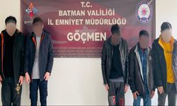 Batman'da Göçmen Kaçakçılığı Operasyonu