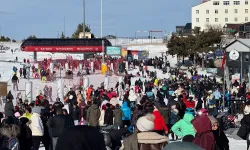 Erciyes Kayak Merkezi doldu taştı!