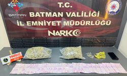 Batman'da 1 kilo 55 gram skunk ele geçirildi