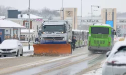 Sakarya'dan kar raporu... 24 grup yolu ulaşıma açıldı