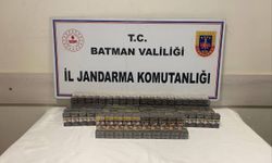 Batman'da gümrük kaçağı 1223 paket sigara ele geçirildi