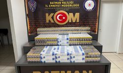 Batman'da 5 bin 380 Paket Kaçak Sigara Ele Geçirildi